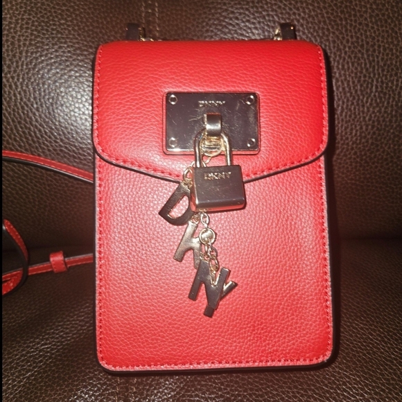 Dkny Handbags - DKNY Red Crossbody Bag